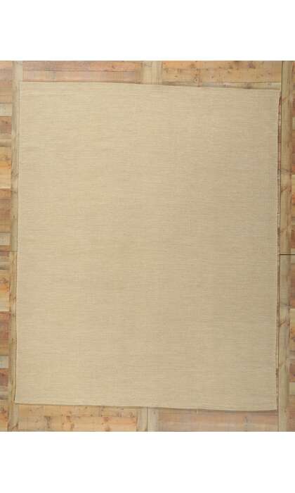 8 x 10 Organic Modern Japandi Kilim Rug 30795