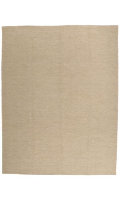 9 x 12 Organic Modern Japandi Kilim Rug 30684