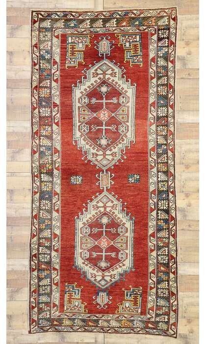 5 x 11 Vintage Oushak Rug 52418
