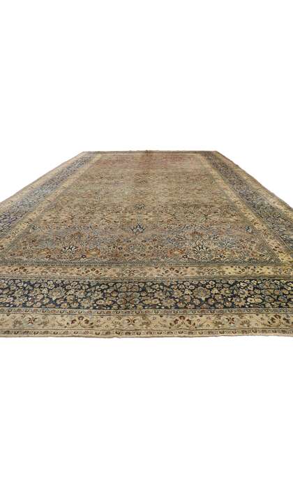 14 x 21 Large Antique Persian Mashhad Rug 73829