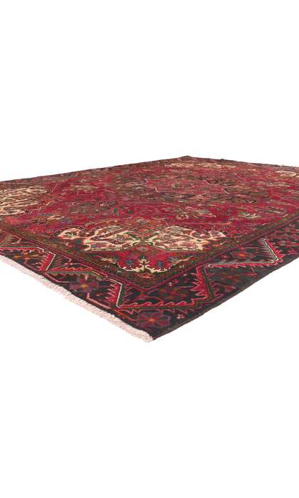 8 x 11 Vintage Persian Heriz Rug 76231