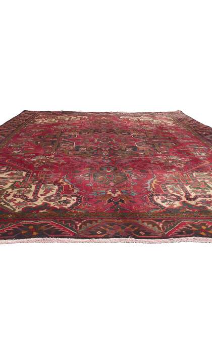 8 x 11 Vintage Persian Heriz Rug 76231