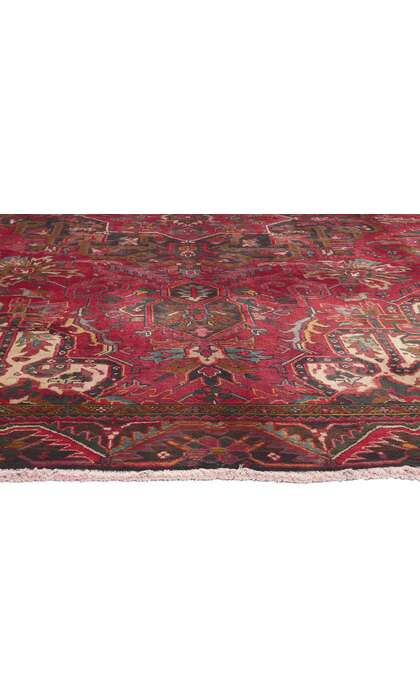 8 x 11 Vintage Persian Heriz Rug 76231