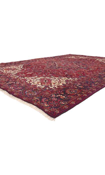 8 x 11 Vintage Persian Heriz Rug 76163