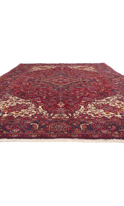 8 x 11 Vintage Persian Heriz Rug 76163