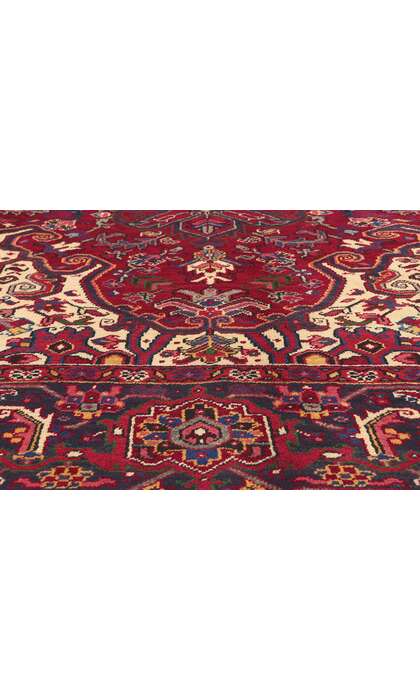 8 x 11 Vintage Persian Heriz Rug 76163