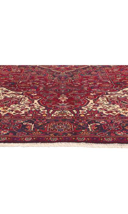 8 x 11 Vintage Persian Heriz Rug 76163