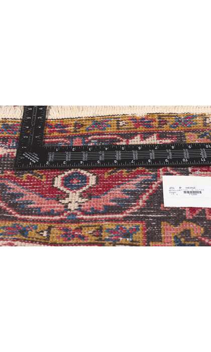 8 x 12 Vintage Persian Heriz Rug 71266