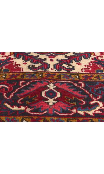 8 x 12 Vintage Persian Heriz Rug 71266