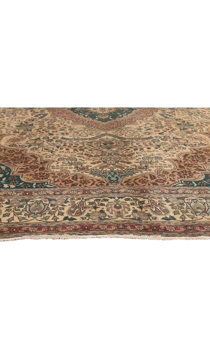 8 x 11 Vintage Persian Tabriz Rug 76476