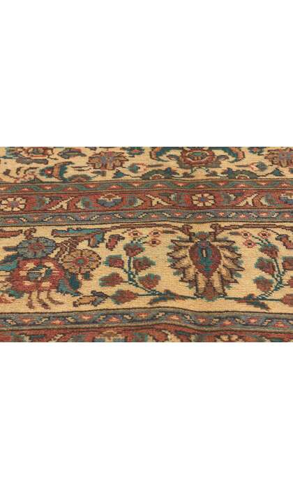 8 x 12 Vintage Persian Tabriz Rug 76361