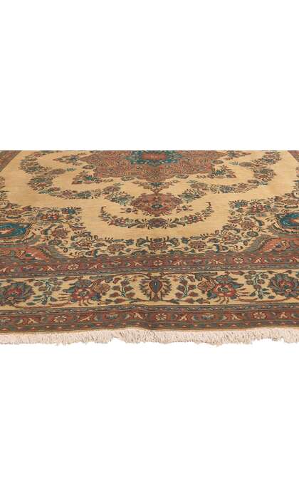 8 x 12 Vintage Persian Tabriz Rug 76361