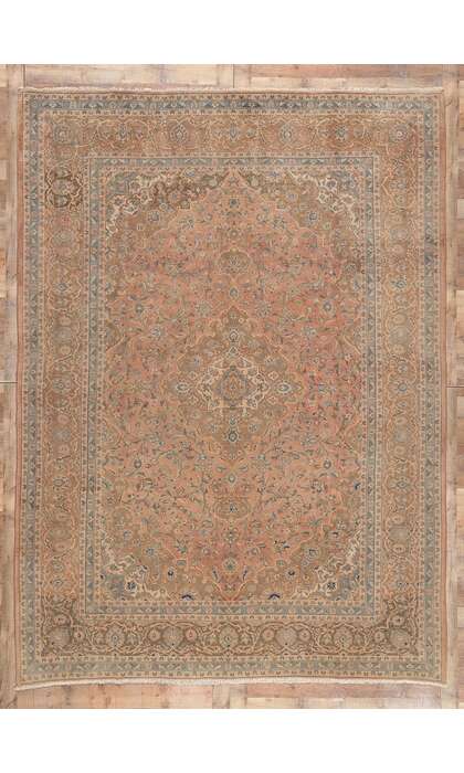 8 x 11 Vintage Persian Khorassan Rug 76494