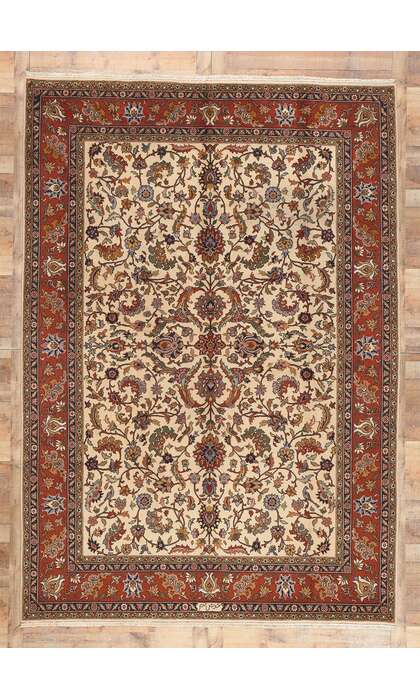 8 x 12 Vintage Romanian Rug 77223