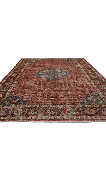 7 x 10 Vintage Turkish Sivas Rug 51538