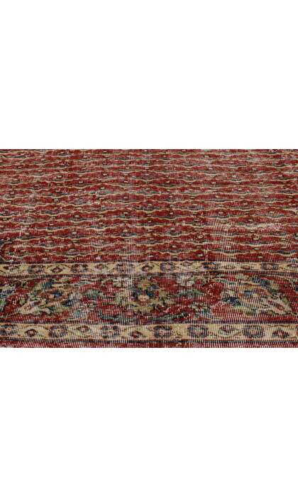 7 x 10 Vintage Turkish Sivas Rug 51538