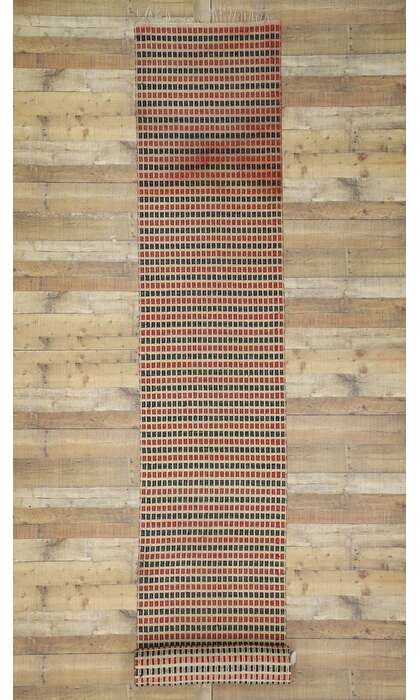 3x29 Extra-Long Swedish Kilim Runner 76917