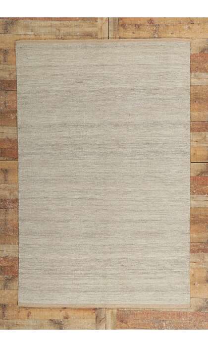 5 x 8 Neutral Swedish Inspired Kilim Rug 30698