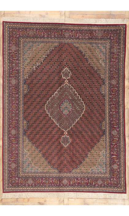 9 x 12 Vintage Chinese Tabriz Rug 74670