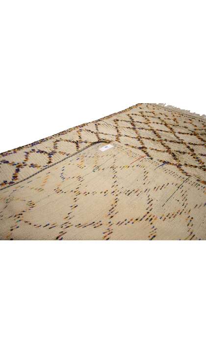 4 x 5 Vintage Moroccan Azilal Rug 74545