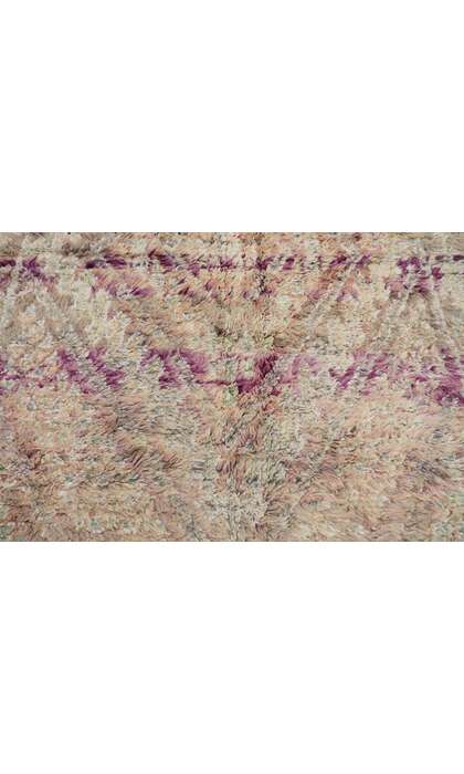 5 x 10 Purple Vintage Moroccan Rug 21296