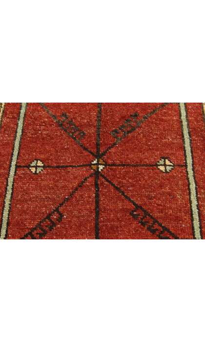 4 x 12 Vintage Oushak Rug 52393