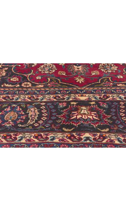 8 x 11 Vintage Persian Mashhad Rug 75540
