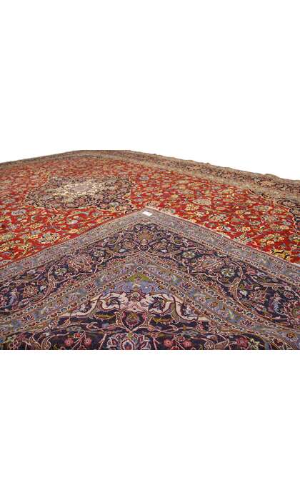 11 x 17 Vintage Persian Kashan Rug 76210