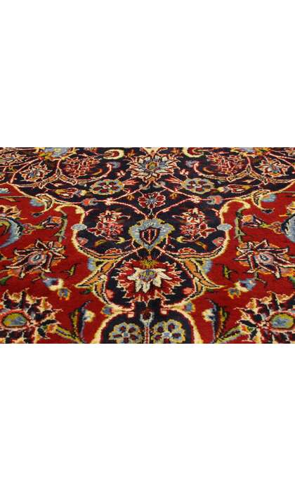 11 x 17 Vintage Persian Kashan Rug 76210