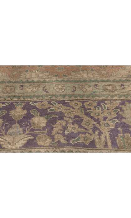 7 x 10 Antique Persian Tabriz Rug 74850