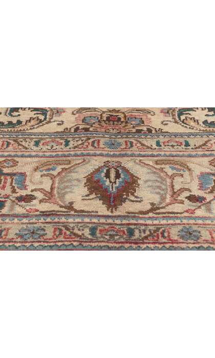 8 x 11 Vintage Persian Tabriz Rug 75518