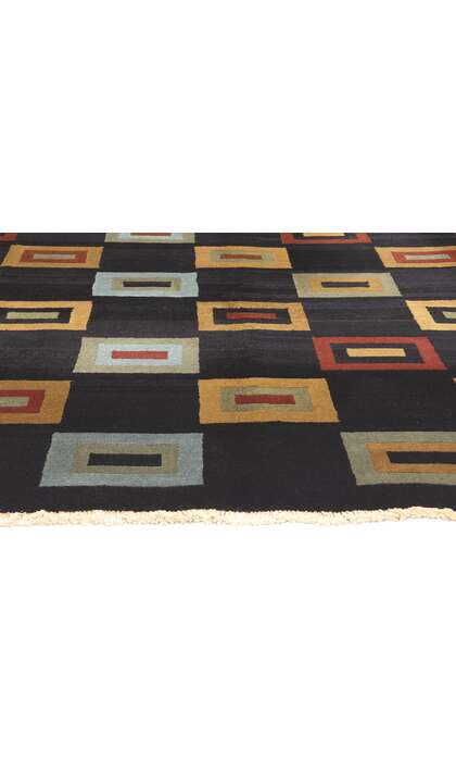 8 x 9 Vintage Tibetan Rug 74889