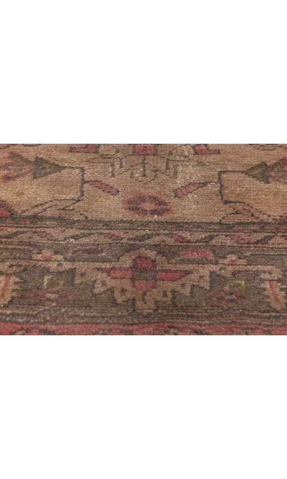 9 x 12 Antique Turkish Serapi Rug 77735