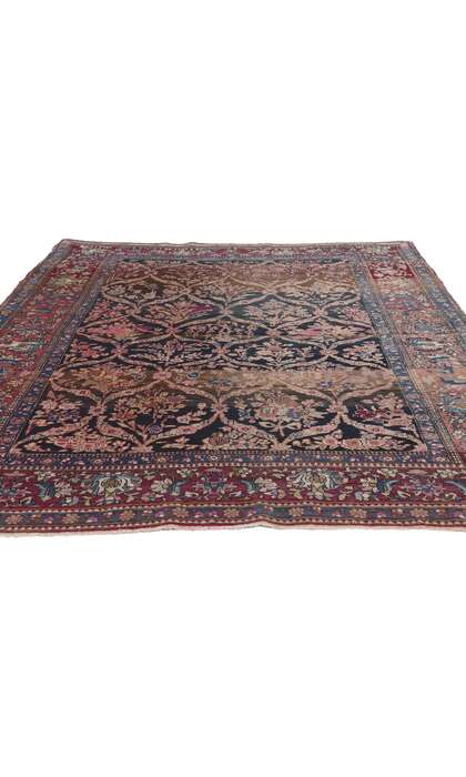 5 x 7 Antique Persian Isfahan Rug 78642