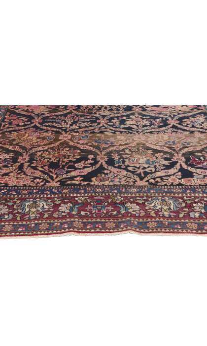 5 x 7 Antique Persian Isfahan Rug 78642