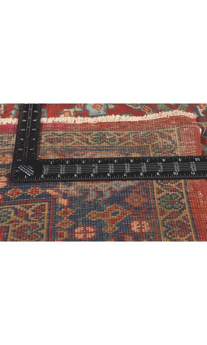 7 x 11 Antique Persian Mahal Rug 72497