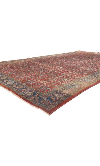 7 x 11 Antique Persian Mahal Rug 72497