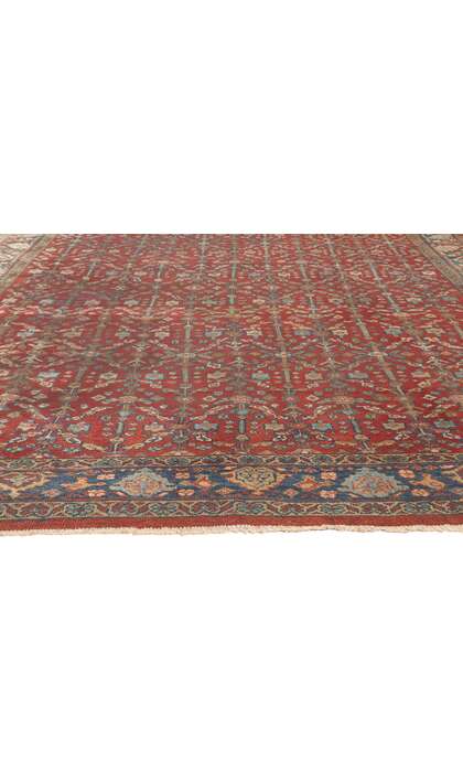 7 x 11 Antique Persian Mahal Rug 72497