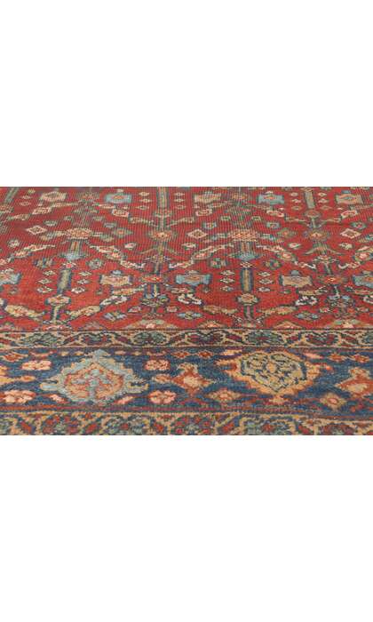 7 x 11 Antique Persian Mahal Rug 72497