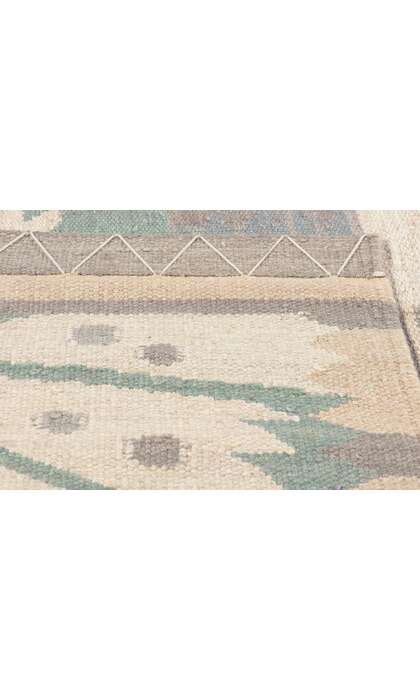 9 x 12 Scandinavian Modern Swedish Inspired Kilim Rug 30978