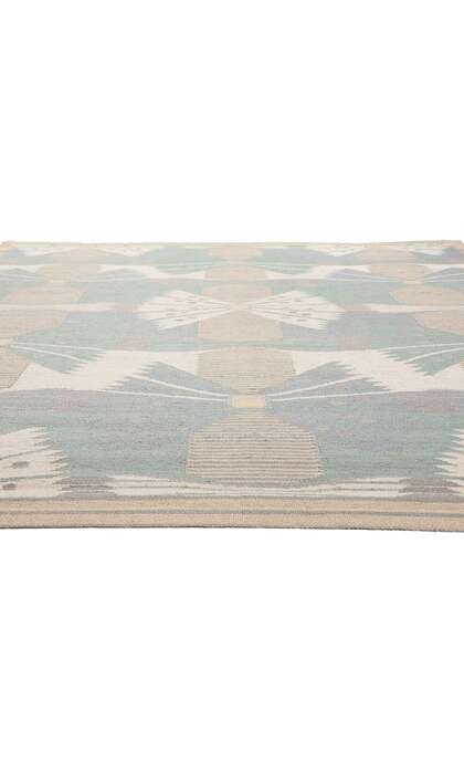 9 x 12 Scandinavian Modern Swedish Inspired Kilim Rug 30978