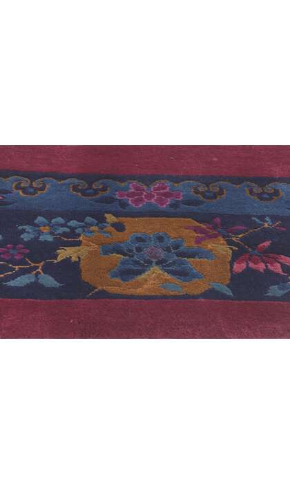 8 x 9 Antique Chinese Art Deco Rug 77189