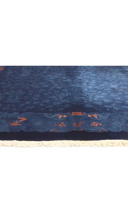 9 x 12 Antique Chinese Art Deco Rug 77196