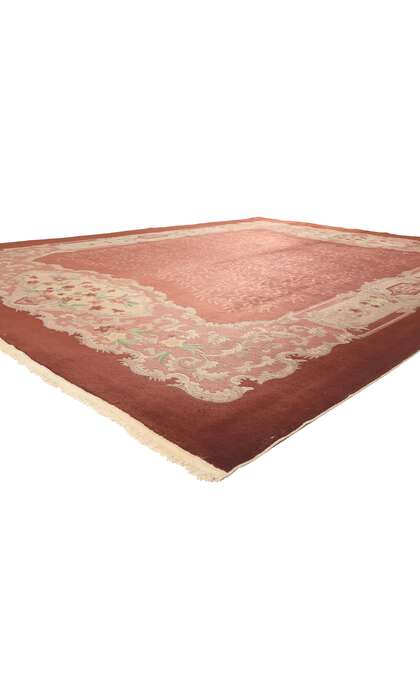 9 x 12 Antique Chinese French Art Deco Rug 70603