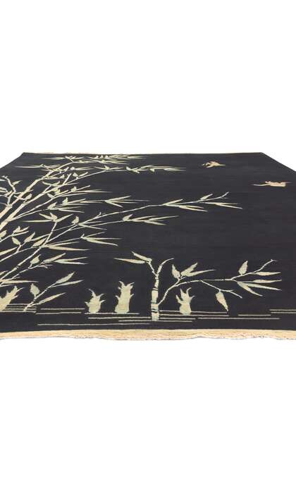 9 x 12 Chinese Art Deco Pictorial Rug 30971