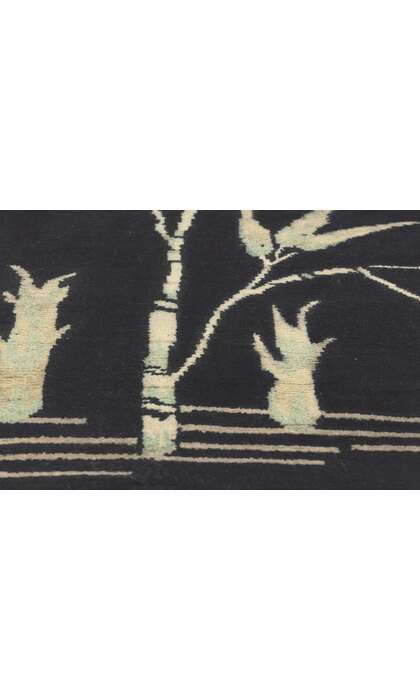 9 x 12 Chinese Art Deco Pictorial Rug 30971