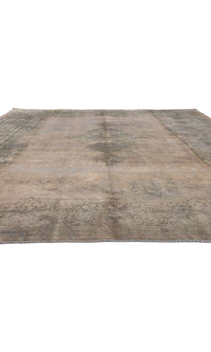 10 x 13 Vintage Turkish Overdyed Rug 60616