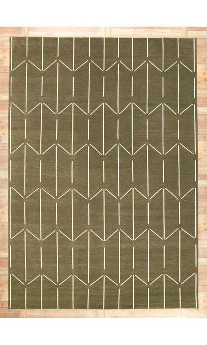 10 x 14 Modern Geometric High-Low Rug 30974
