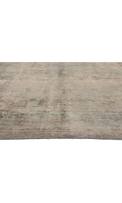 10 x 13 Vintage Neutral Overdyed Rug 60611