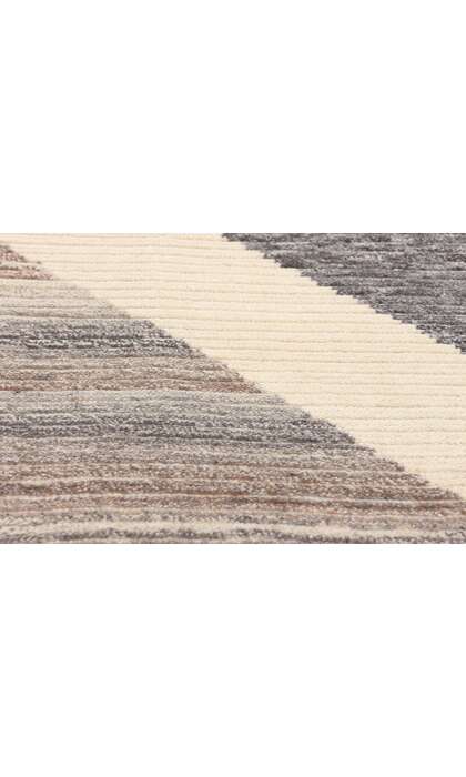 9 x 12 Earth-Tone Abstract Moroccan Rug 30984
